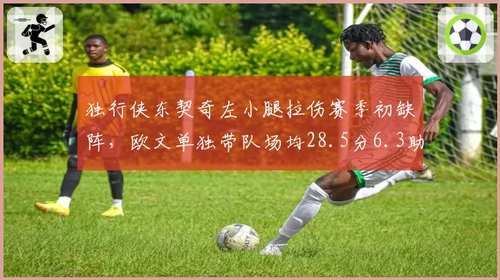 独行侠东契奇左小腿拉伤赛季初缺阵，欧文单独带队场均28.5分6.3助攻 vs 东契奇在场时30.2分8.1助