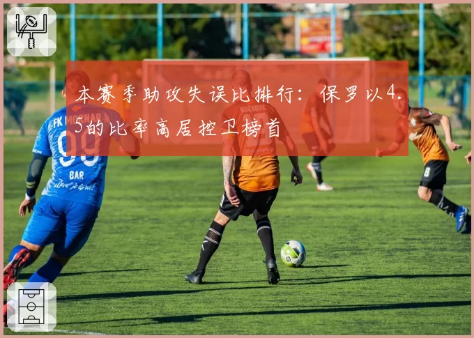 本赛季助攻失误比排行:保罗以4.5的比率高居控卫榜首